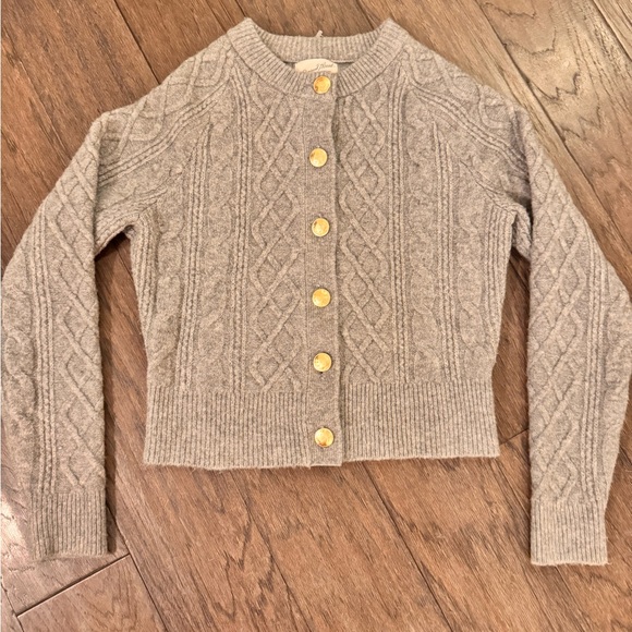 Universal Thread Sweaters - Cable Knit Cardigan w/ Gold Buttons 3/$30